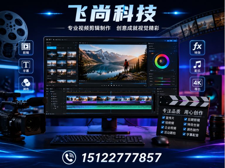 北辰区视频剪辑制作展示图